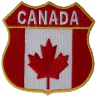 Canadian Shield Patch - Canada Flag | Embroidered Patches